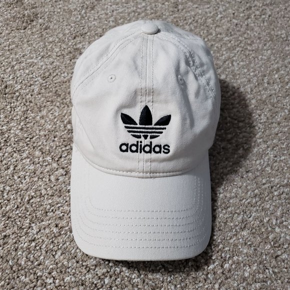 Adidas One Size Fits Most Khaki Colored Adjustable Hat - Picture 1 of 9